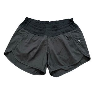 lululemon • tracker short ii • black • size 6